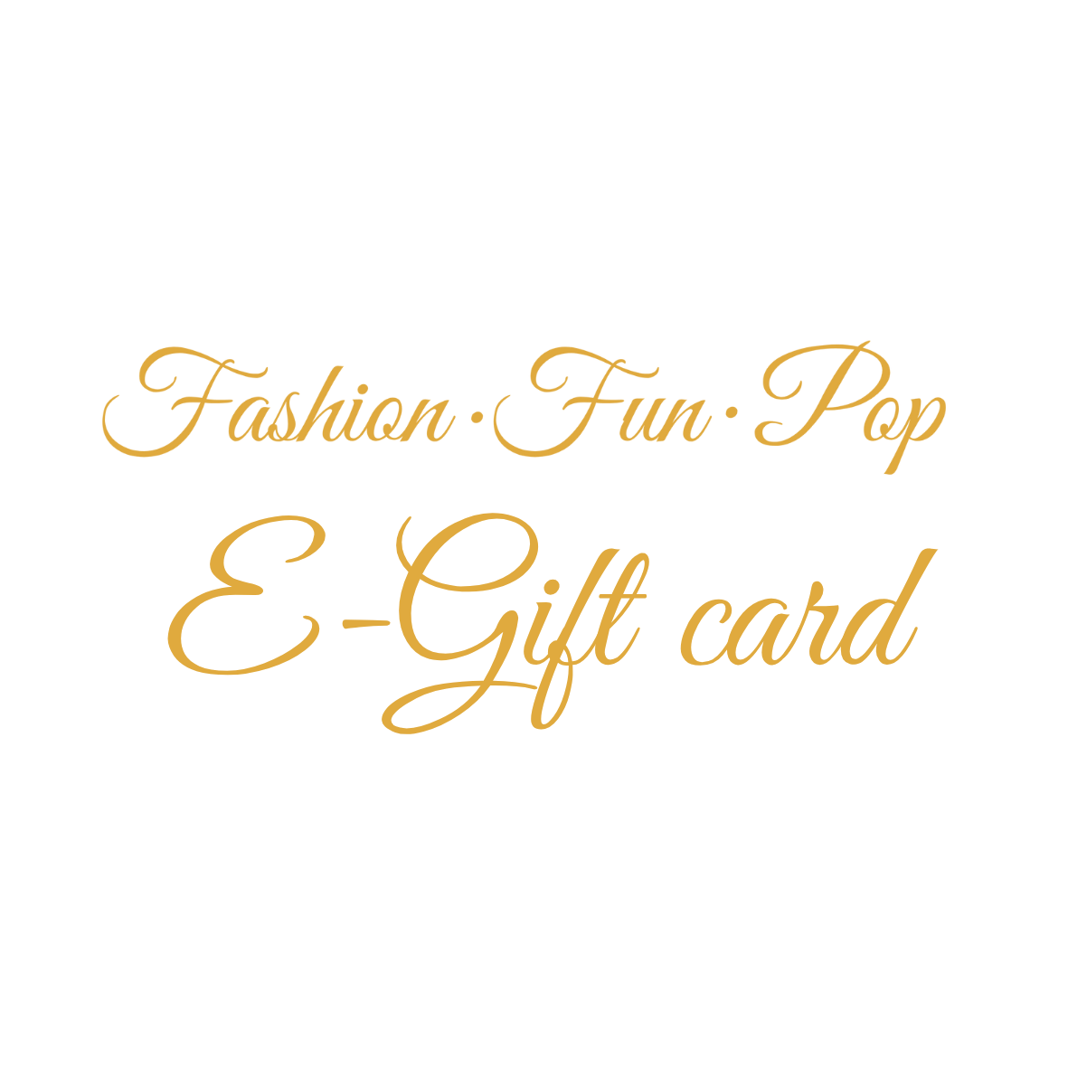 E Gift Card