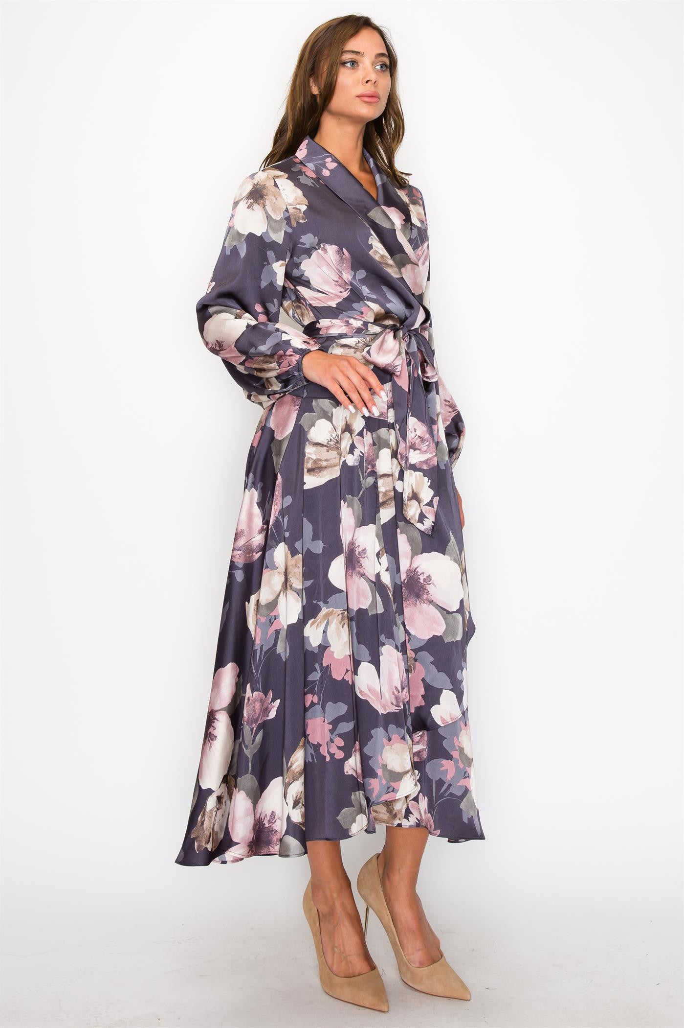 Fall Elegance Maxi Dress