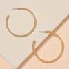 Seed Bead Hoops, Gold - FashionFunPop
