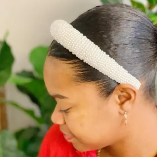 Handmade Heaven of Pearl Headband