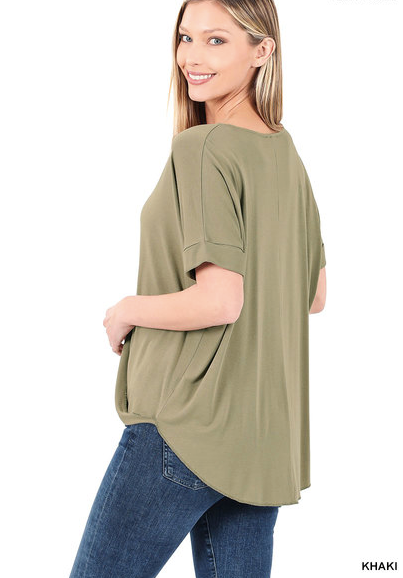 Wrap Me Up Plus Top, Coral - FashionFunPop