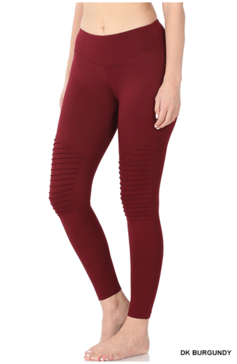 Butter Soft Moto Leggings