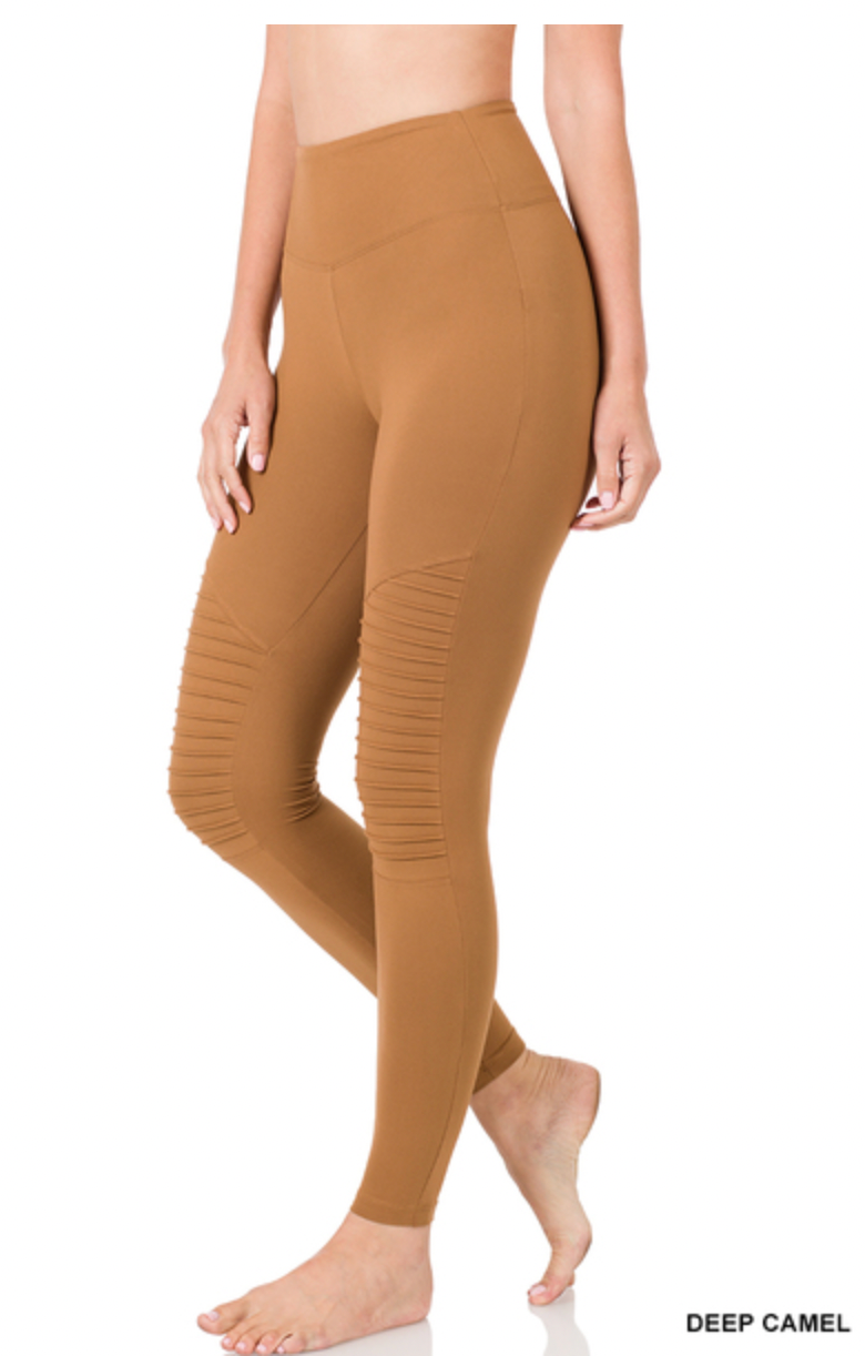 Butter Soft Moto Leggings