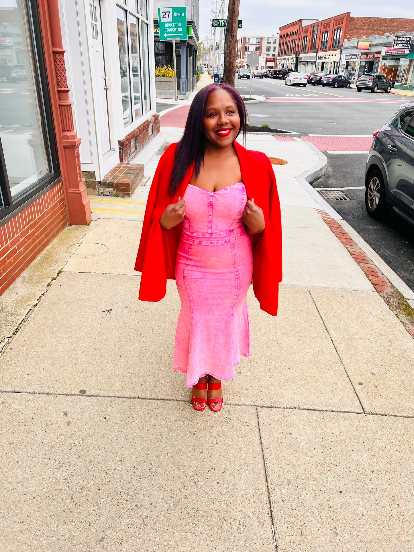 Washed Marilyn Midi Dress