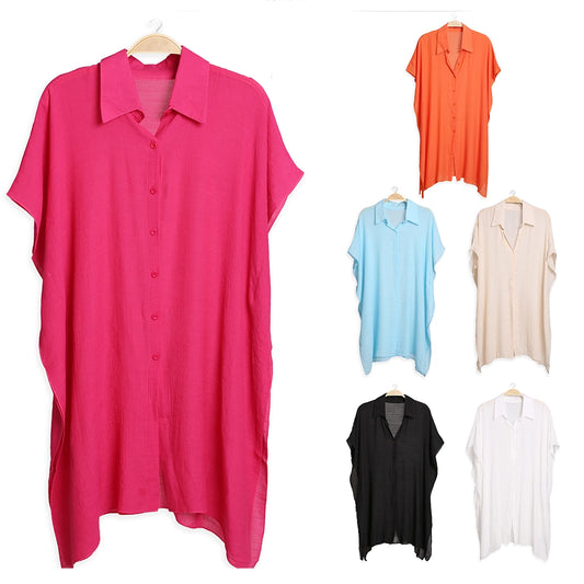 Loosely Lovely Buttoned Shirt