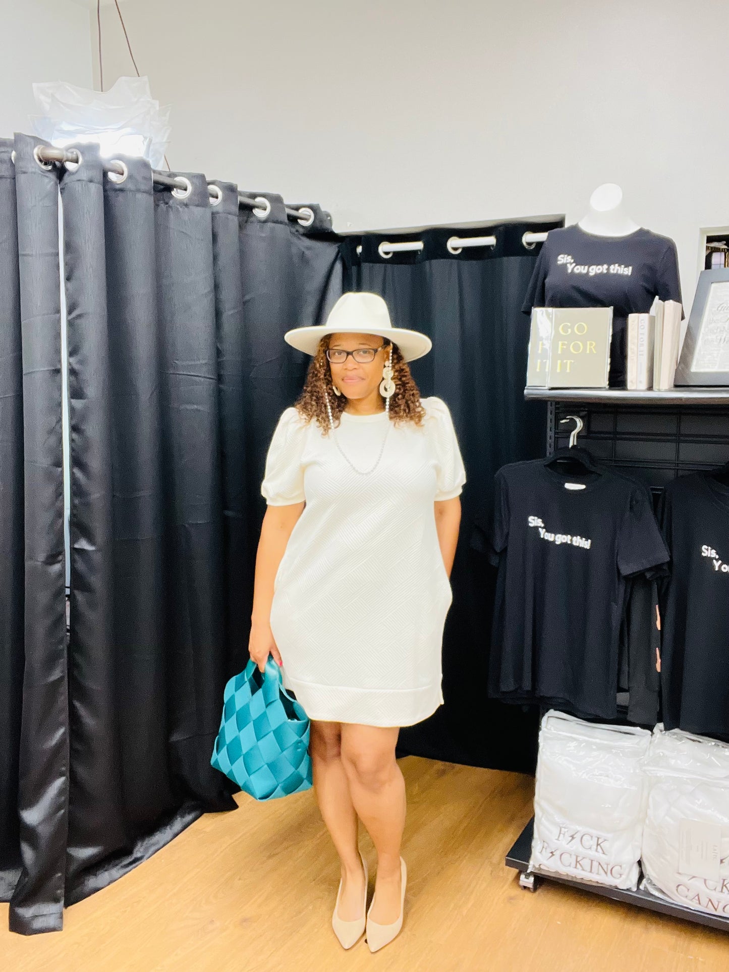 Diamond Cream Dress