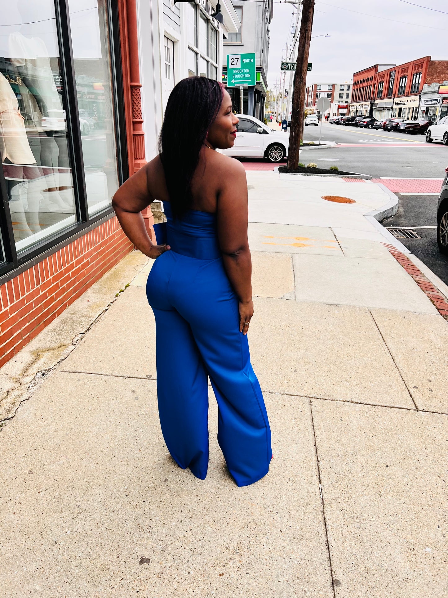 Cobalt Carrie Jumpsuit