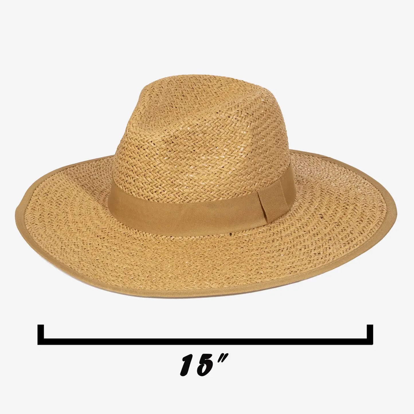 Straw Fedora Hat