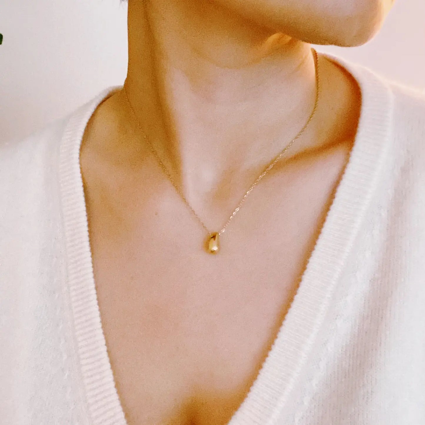 The Understated Teardrop Necklace