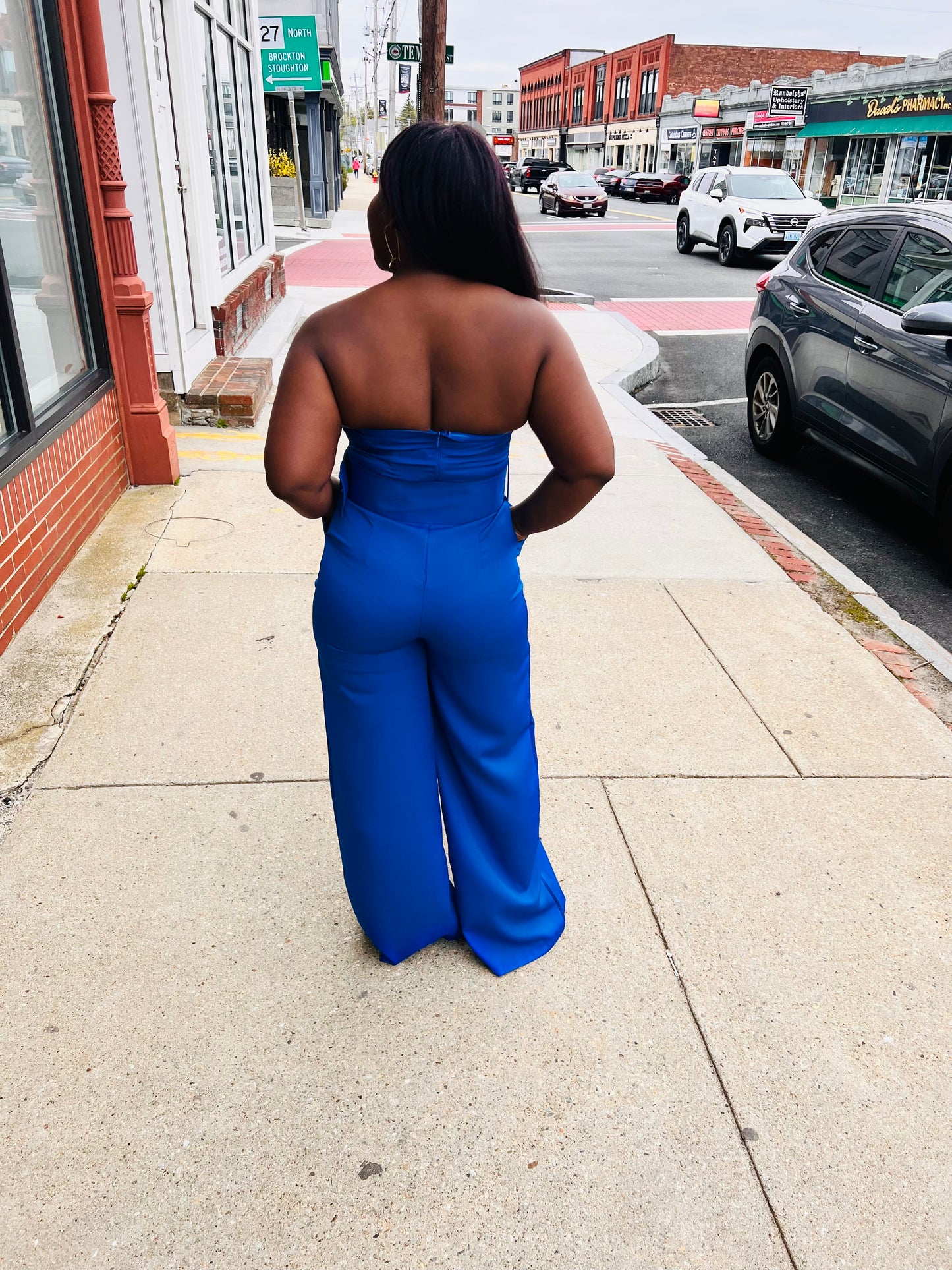 Cobalt Carrie Jumpsuit