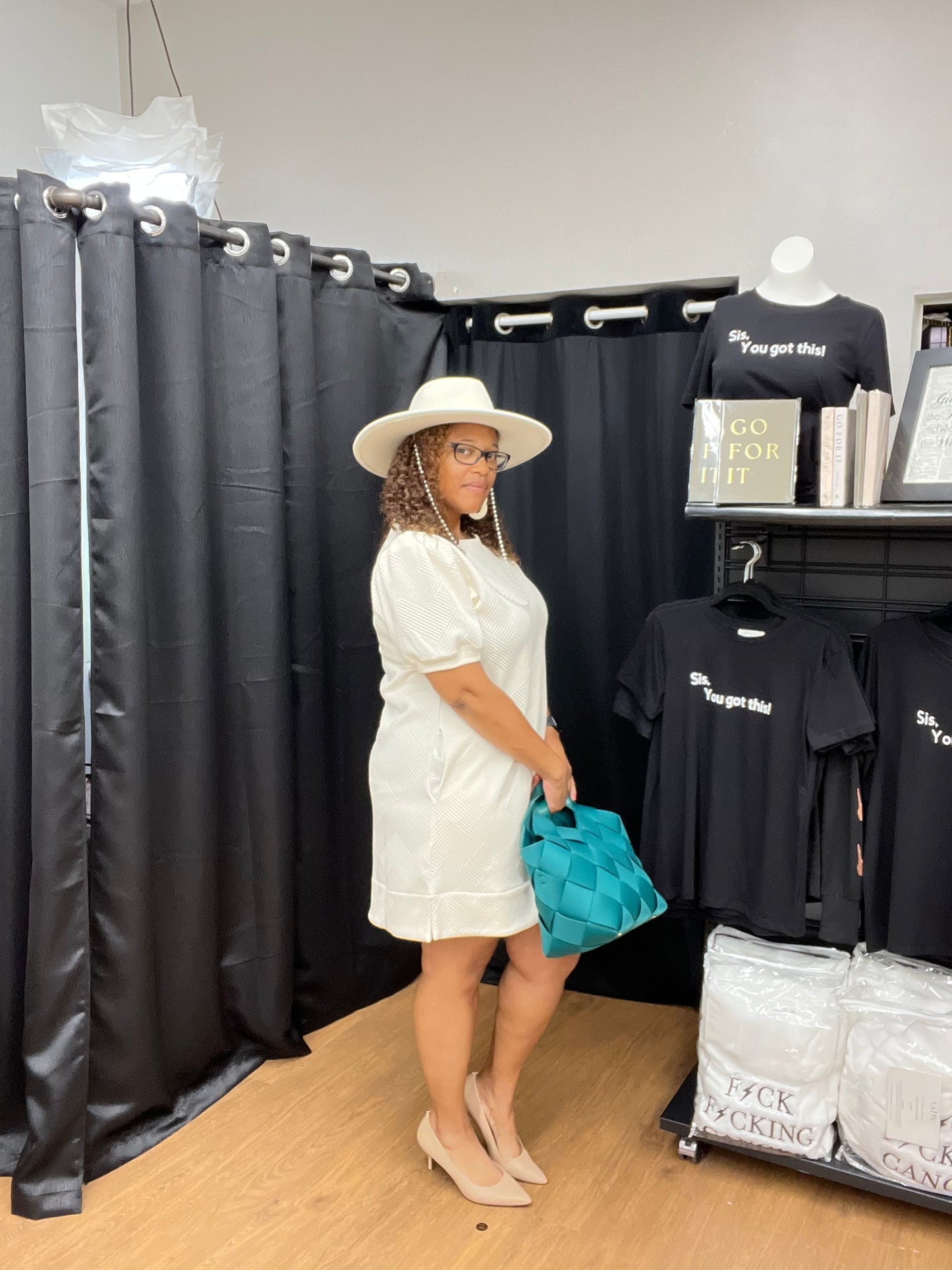 Diamond Cream Dress