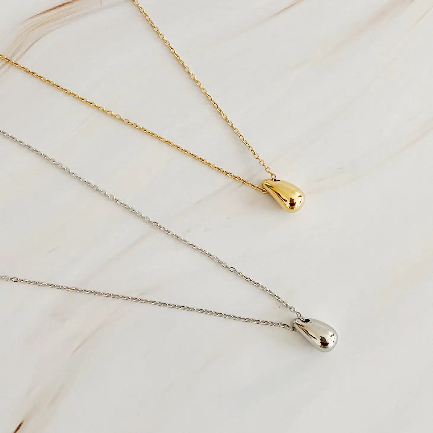 The Understated Teardrop Necklace