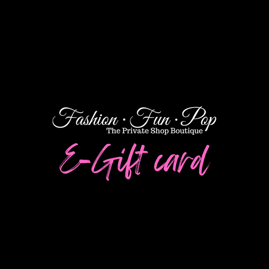 E Gift Card