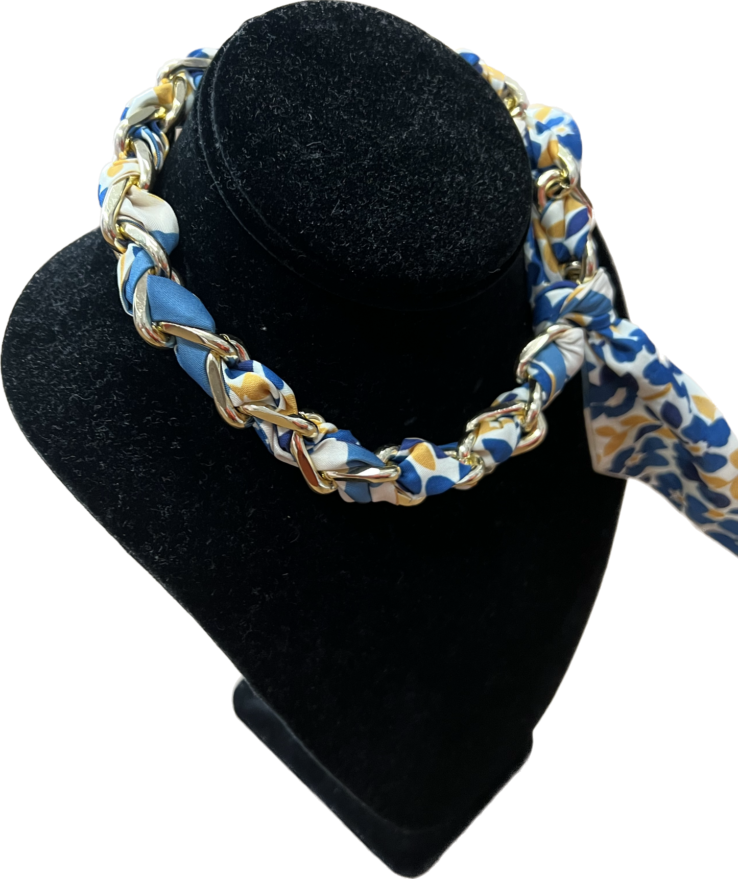 Scarf chain necklace