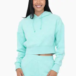 Cotton Candy Quilted Hoodie