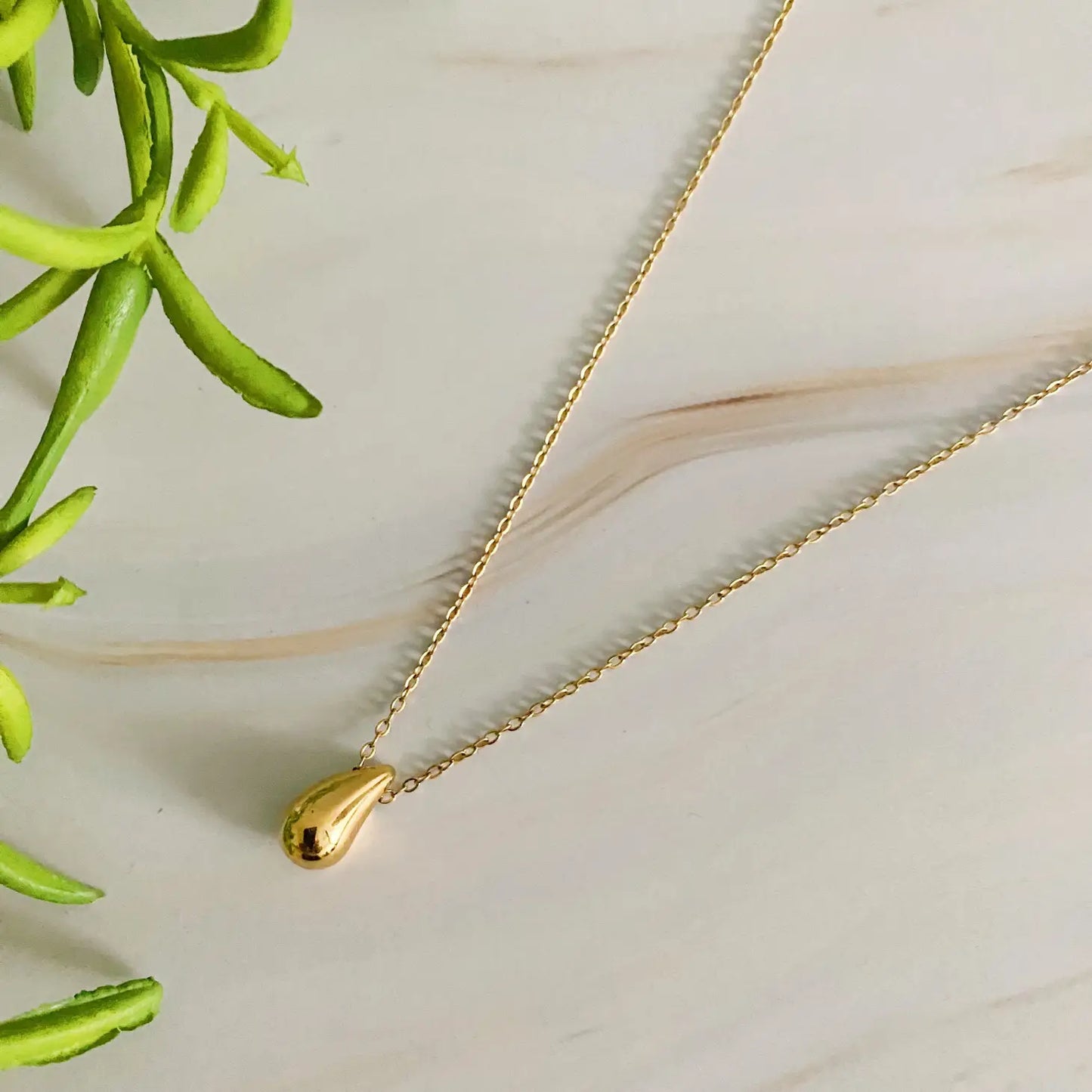 The Understated Teardrop Necklace