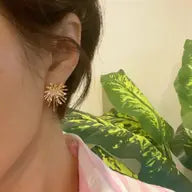 The Golden Fireworks Earrings