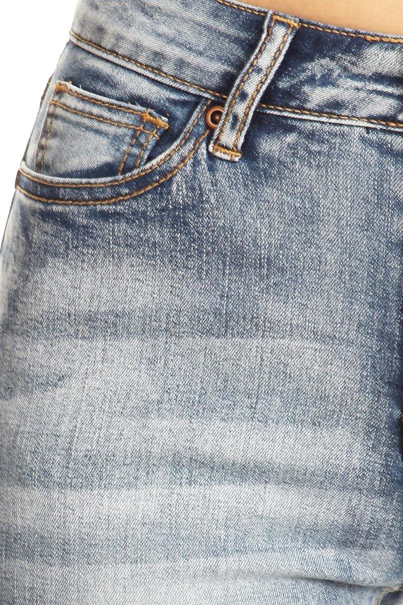 Vintage Flow Skinny Denim - FashionFunPop