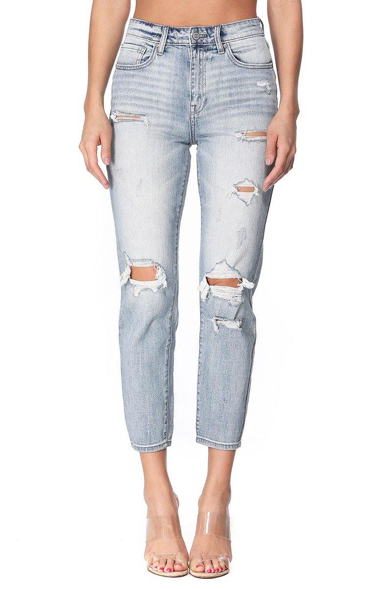 Tobi Mom Jeans - FashionFunPop