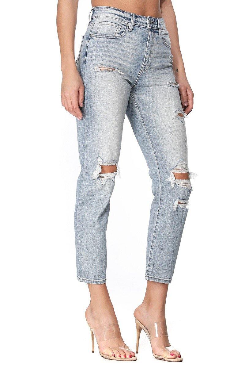 Tobi Mom Jeans - FashionFunPop