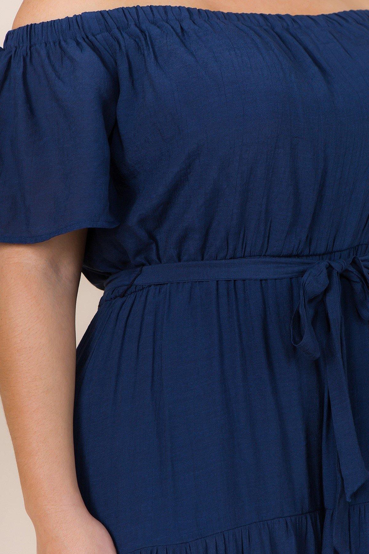Papaya Plus Off The Shoulder Dress - FashionFunPop