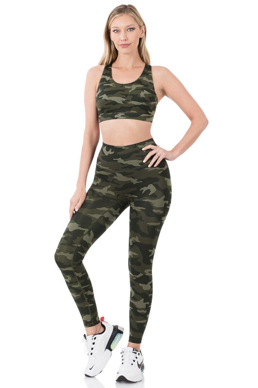 Camo Active Set - FashionFunPop