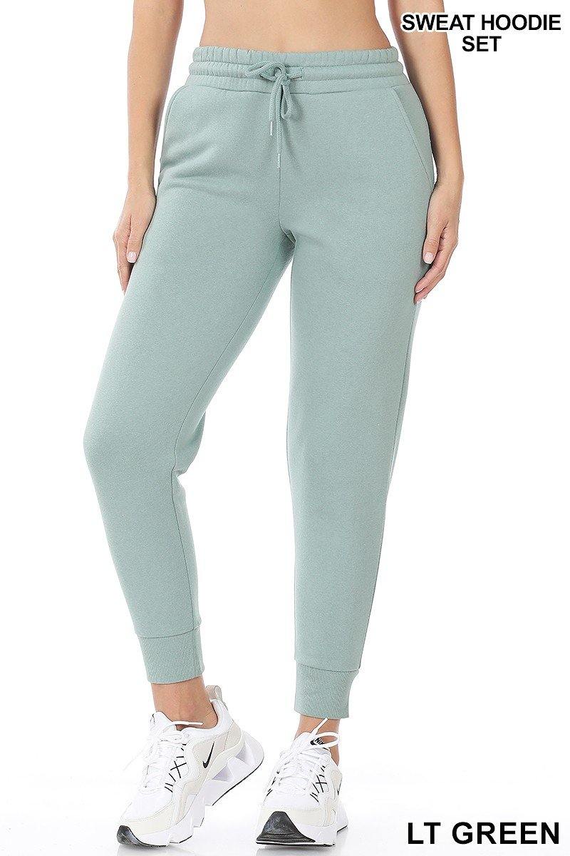 Hoodie Set - Heather Gray - FashionFunPop