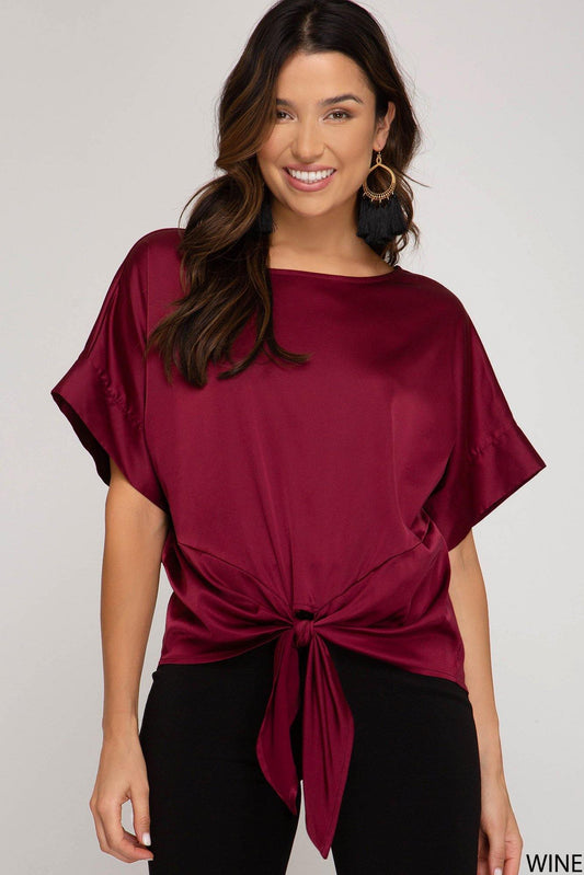 Satin Princess Top - FashionFunPop