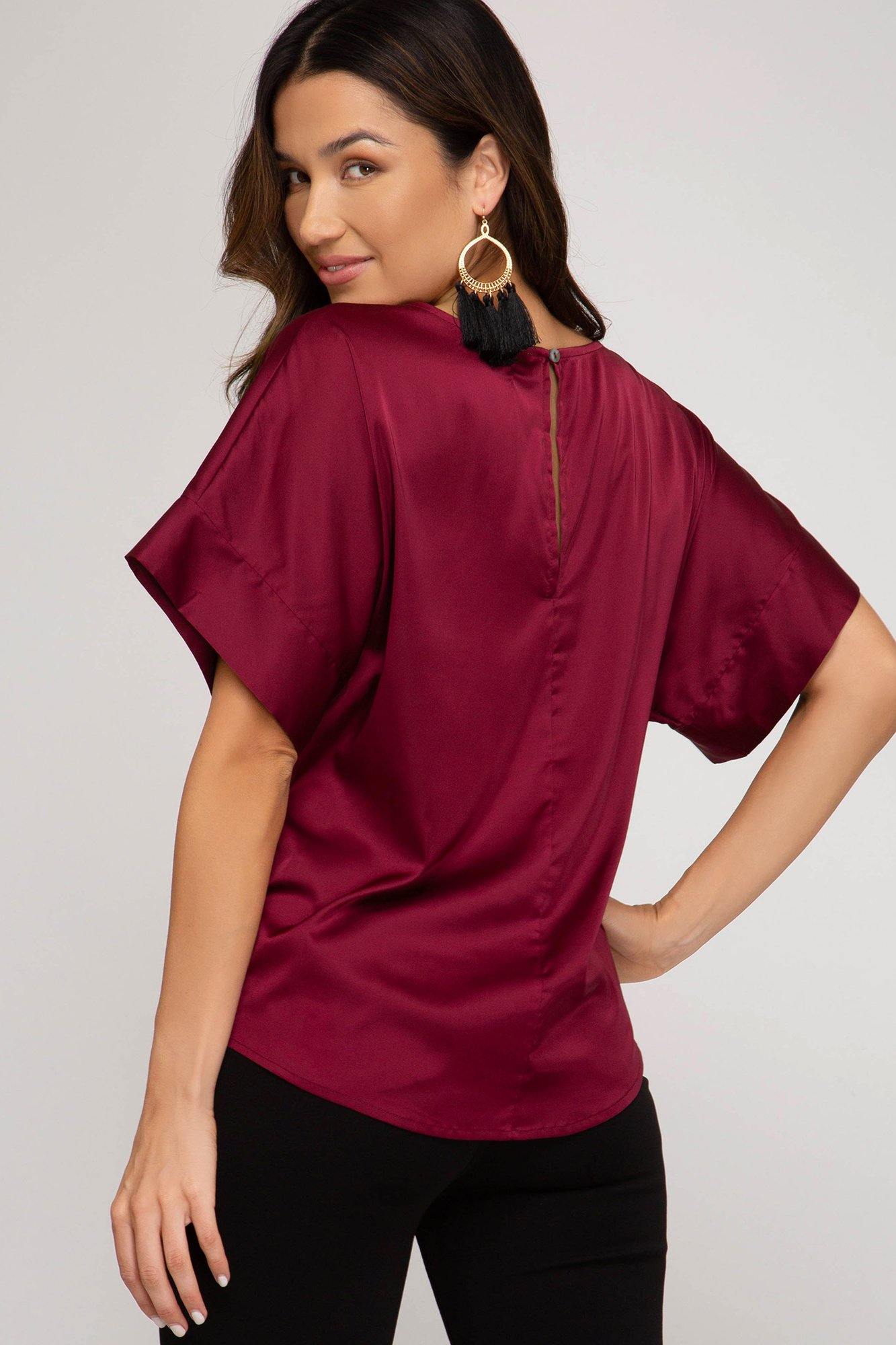 Satin Princess Top - FashionFunPop