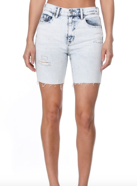 Kailey High Rise Shorts - FashionFunPop