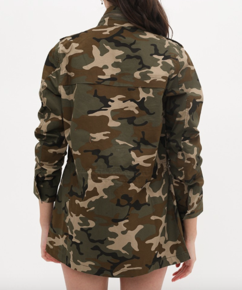 Camo Anorak Jacket - FashionFunPop