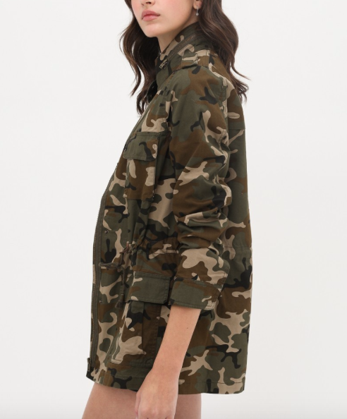 Camo Anorak Jacket - FashionFunPop