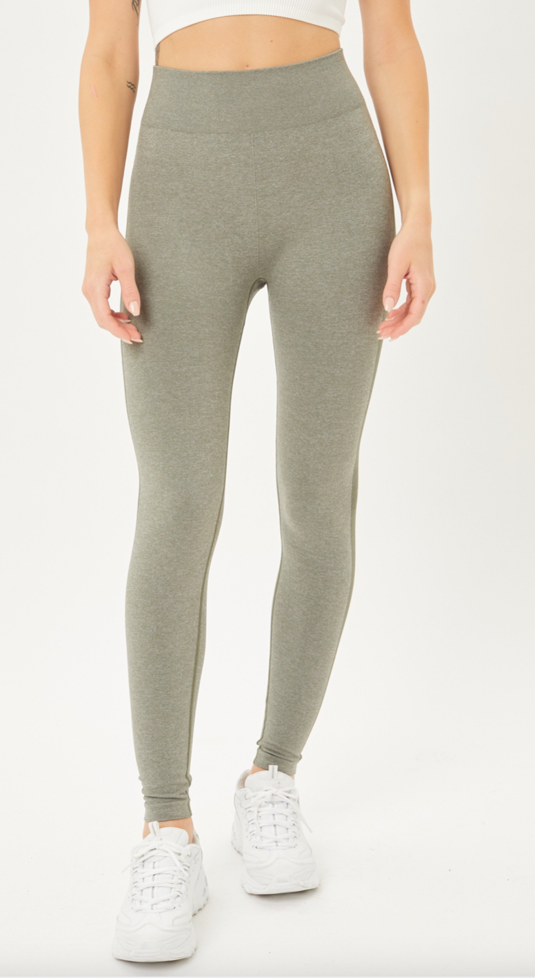 High Waisted Seamless Leggings