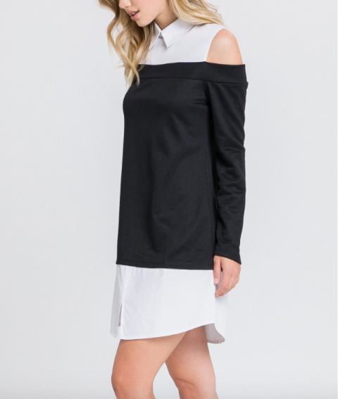 Urbanista Shirt Dress - Black