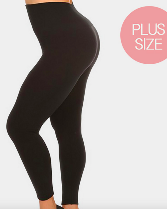 Seamless Fleece Leggings (One Size Plus)