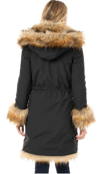 Stormy Winter Coat - Black - FashionFunPop
