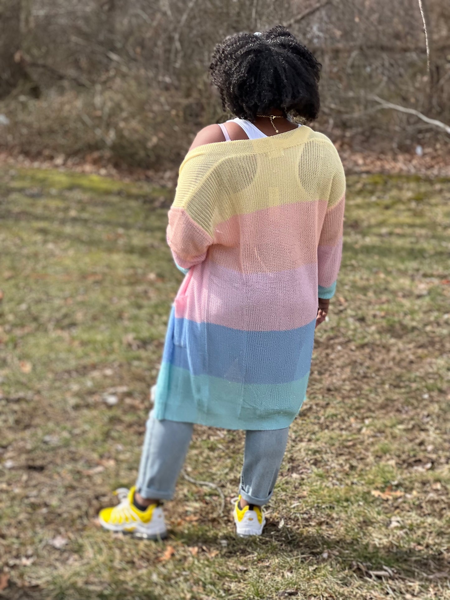 Cardi Collection: Colorblock Cardigan