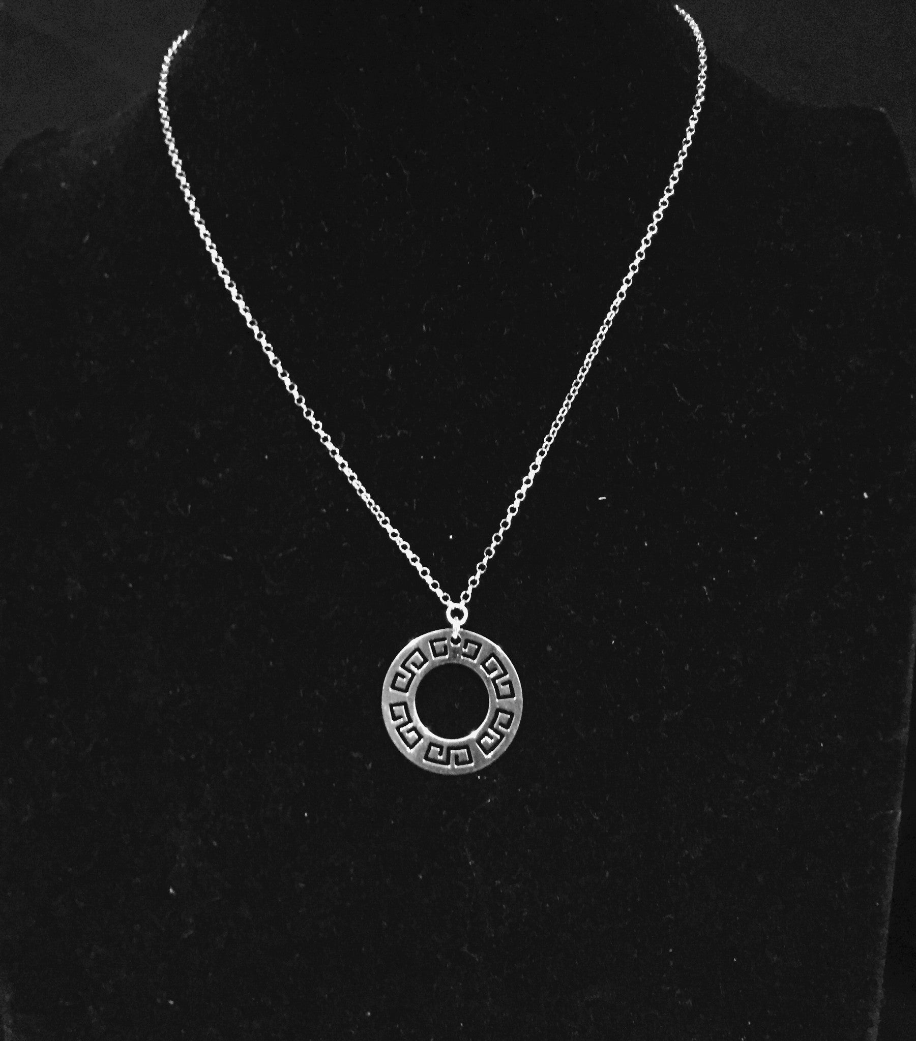 Last One!  Genuine Silver Egyptian design pendant and Chain - FashionFunPop, Trendy, fashion, plus, skinny, fitted, ripped, dress, dresses, tops, blazers, women, clothing, bathing suits, swimwear, vacation, stylish, jewelry, accessories, handbags, shoes, boutique, shopping, store, clutch, clutches, handbag, blouses, mom, mommy, tee, tees, jeans,   pants, maxi, maxies, rompers, jumpers, sexy, clearance, new, sales, mika rose, she and sky, &, blvd, in style, esley, gilli, blu pepper, earrings, bracelets, bang