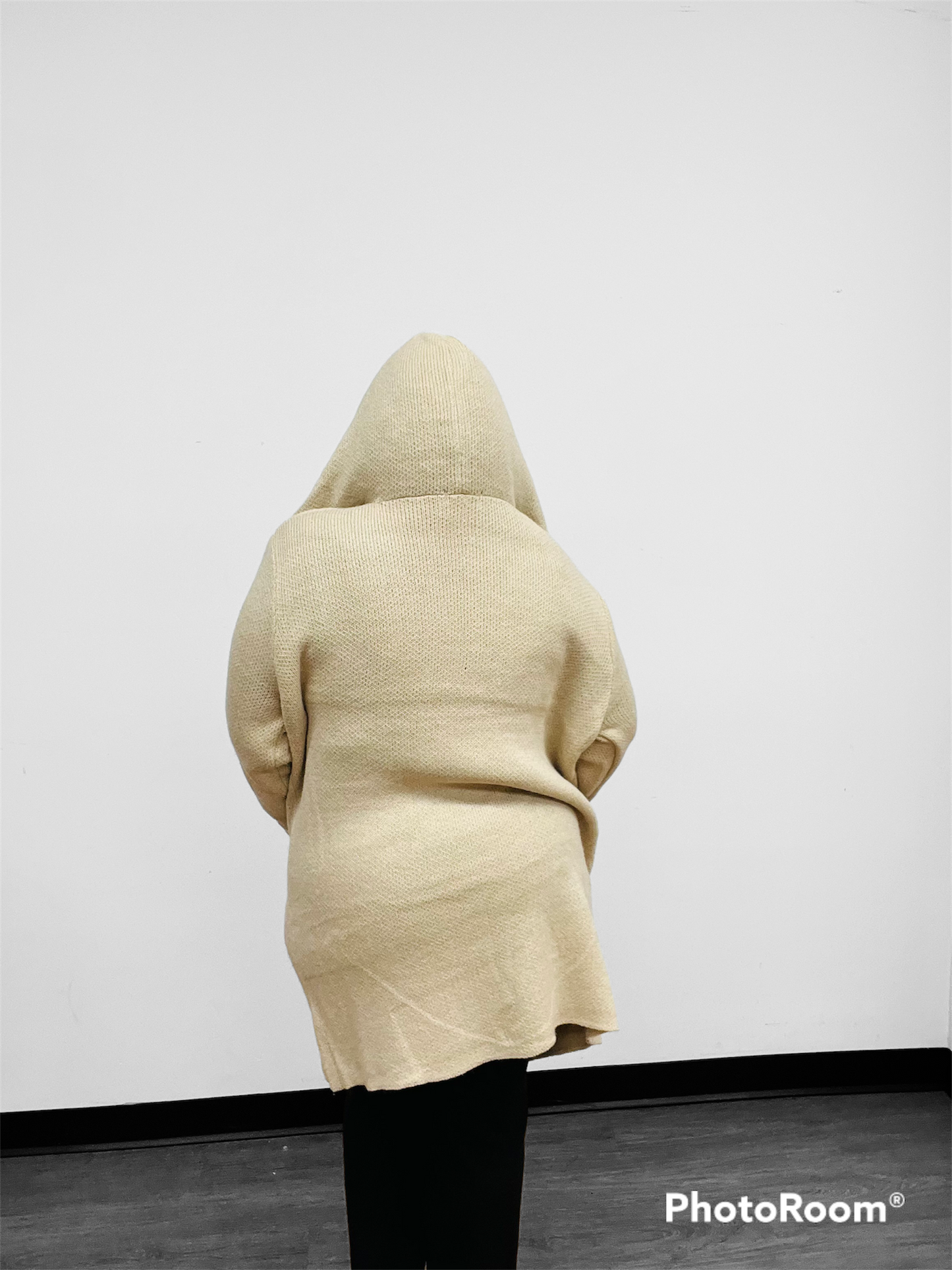 Hooded Open Cardi-Coat