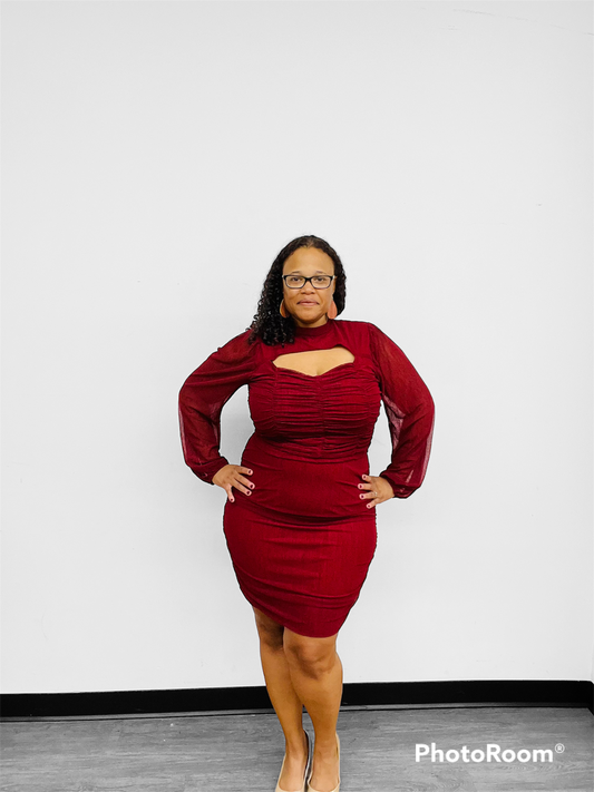 Curve Love:  Burgundy Royale Set