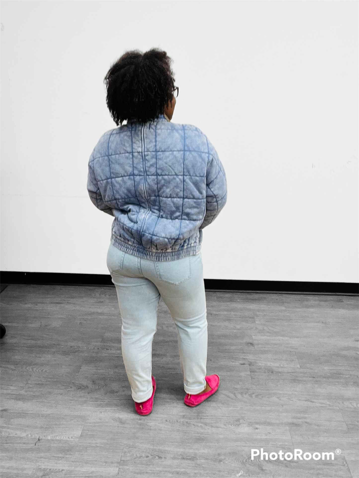 Washed Out Collection:  Quilted Jacket