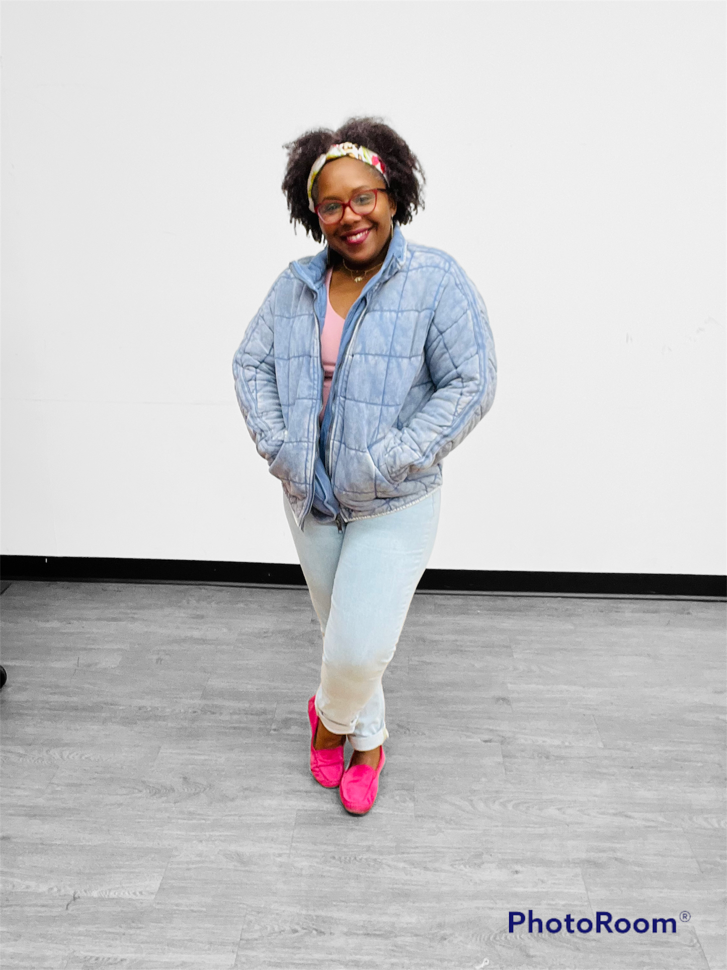 Washed Out Collection:  Quilted Jacket